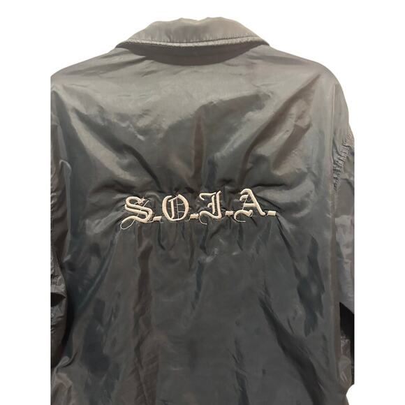 Vintage Sick of It All Dunbrooke Jacket Coat NYHC Hardcore Windbreaker 90s Men M - Picture 3 of 16